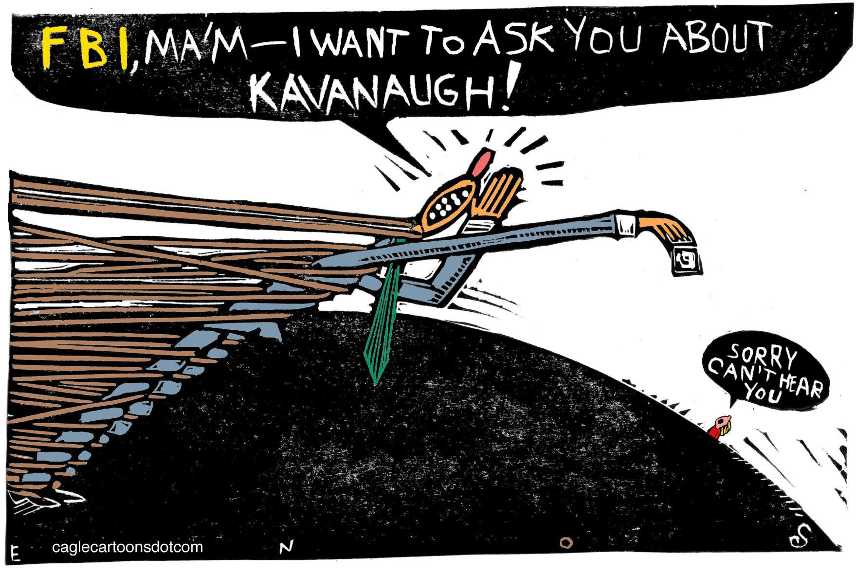 Kavanaugh confirmation cartoon